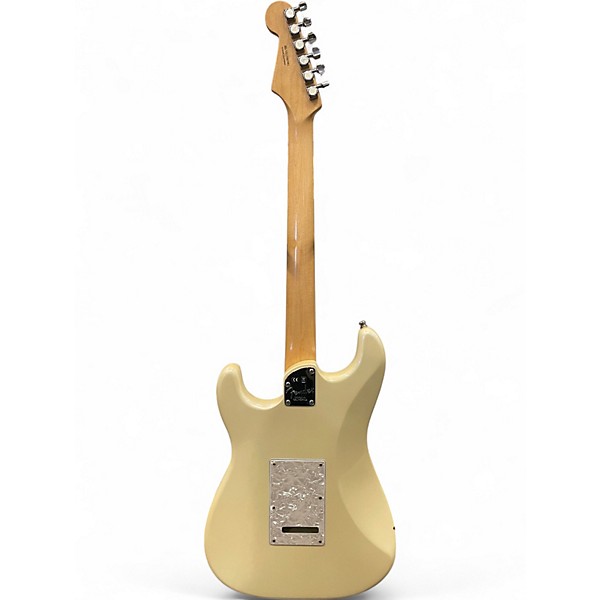 Used 2017 Fender American Elite Stratocaster HSS Shawbucker Olympic Pearl Solid Body Electric Guitar