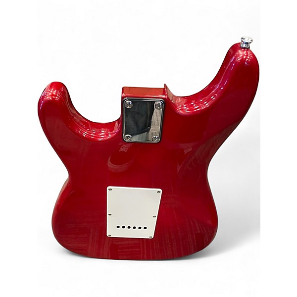 Used First S Type Red Solid Body Electric Guitar