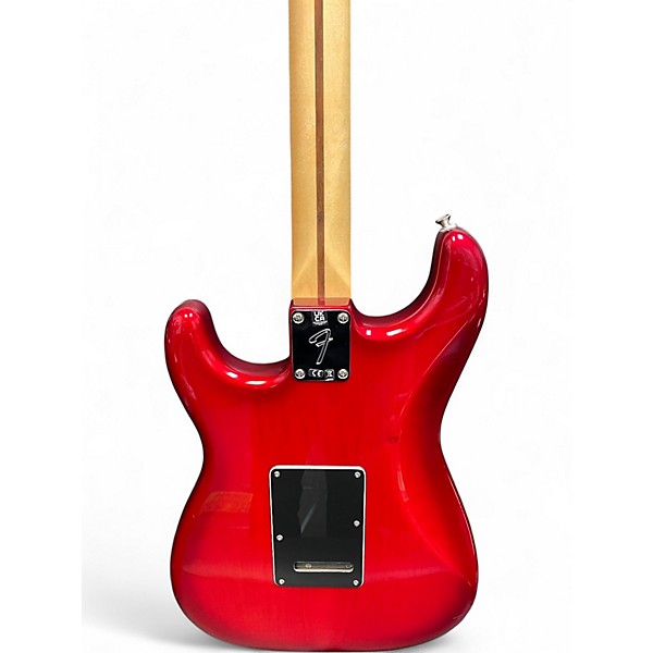 Used 2023 Fender Limited Edition Players Stratocaster HSS Candy Red Burst Solid Body Electric Guitar