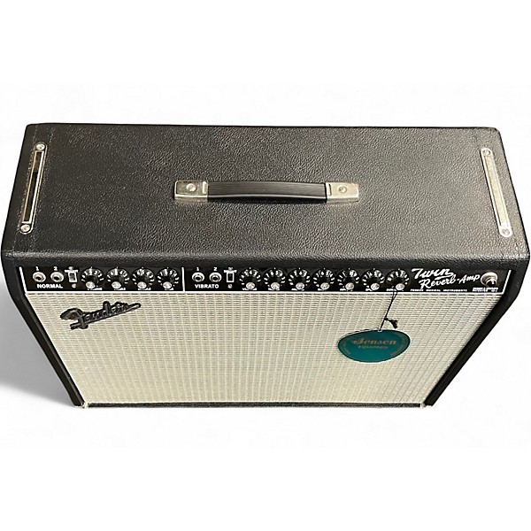 Used Fender 1965 Reissue Twin Reverb 85W 2x12 Tube Guitar Combo Amp