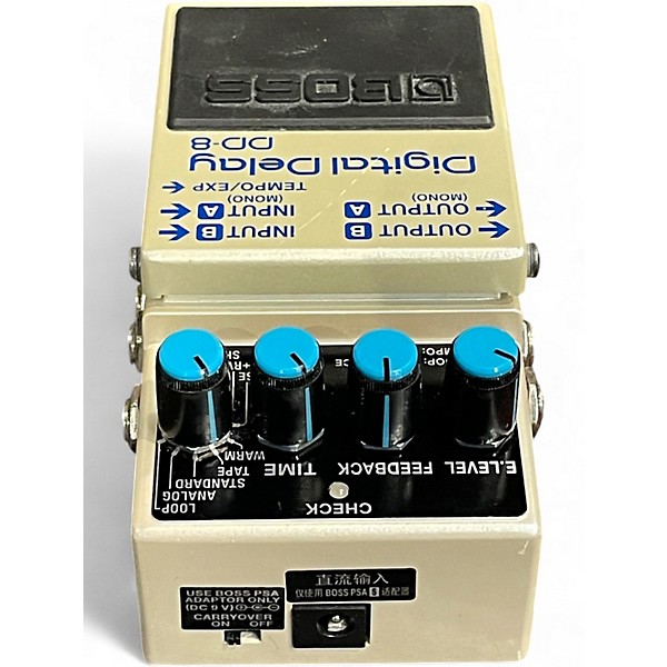 Used BOSS DD8 Digital Delay Effect Pedal