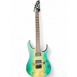 Used Ibanez RG421PB Caribbean Shoreline Solid Body Electric Guitar