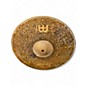 Used MEINL 15in Byzance Extra Dry Medium Thin Hi-Hat Pair Cymbal