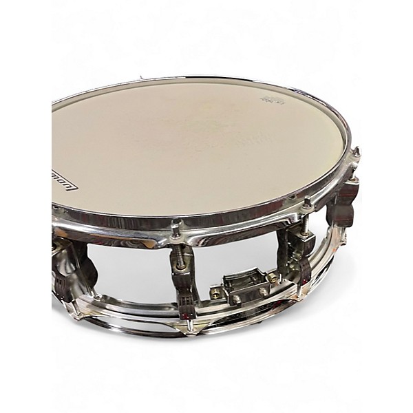 Used Ludwig 14in SNARE DRUM Silver Drum