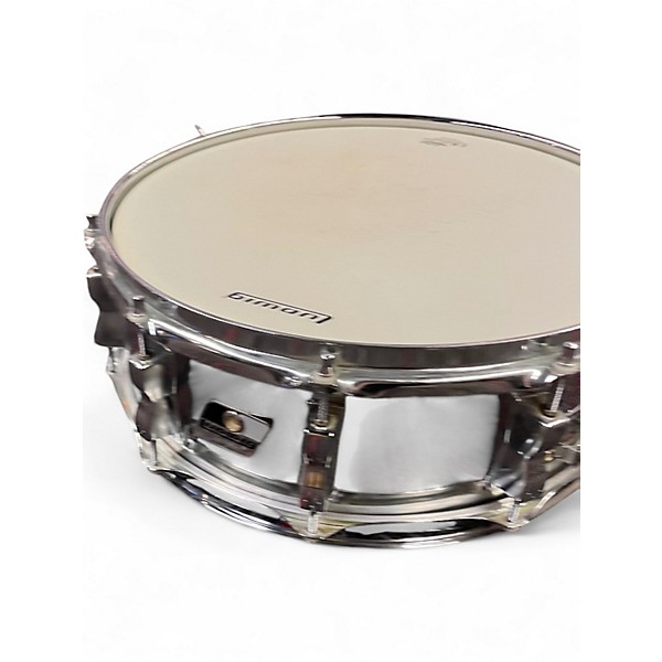 Used Ludwig 14in SNARE DRUM Silver Drum