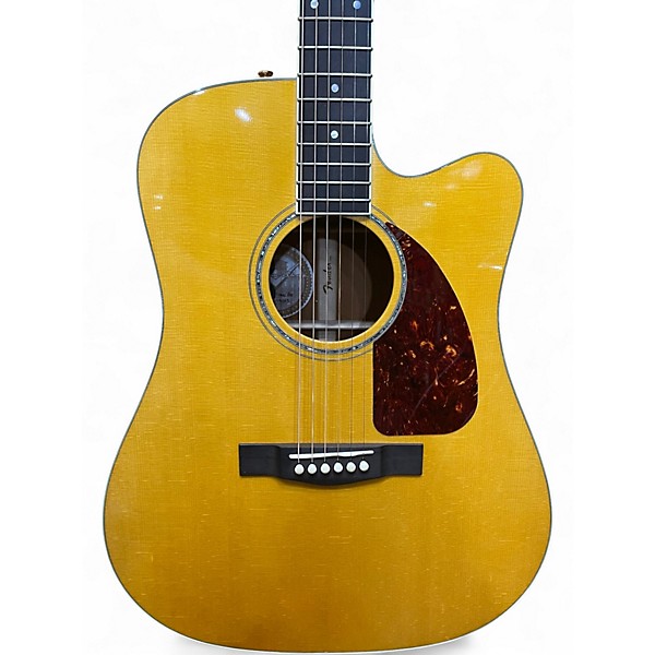 Used Fender Custom Shop Traditional Pro Natural Acoustic Electric Guitar