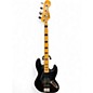 Used Squier Classic Vibe 70s Jazz Bass Black Electric Bass Guitar thumbnail