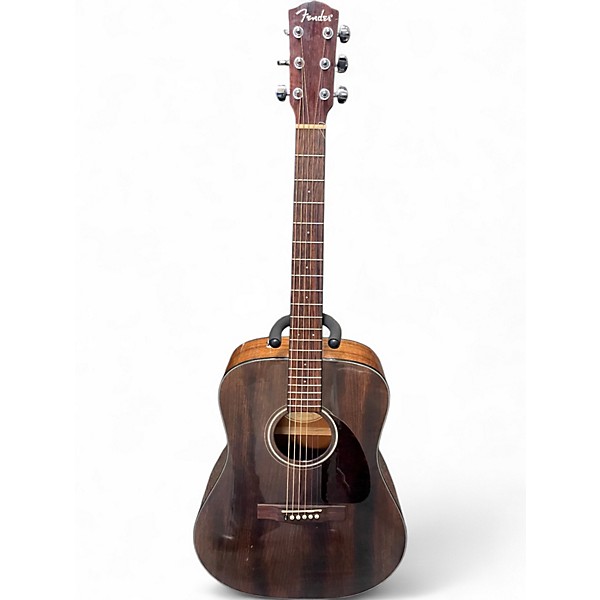 Used Fender CD140S Dreadnought Natural Acoustic Guitar