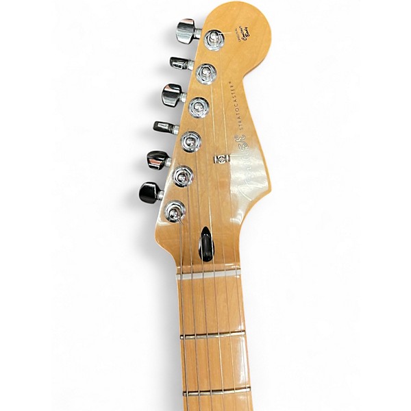 Used Fender SPECIAL EDITION PLAYER STRATOCASTER Black Solid Body Electric Guitar