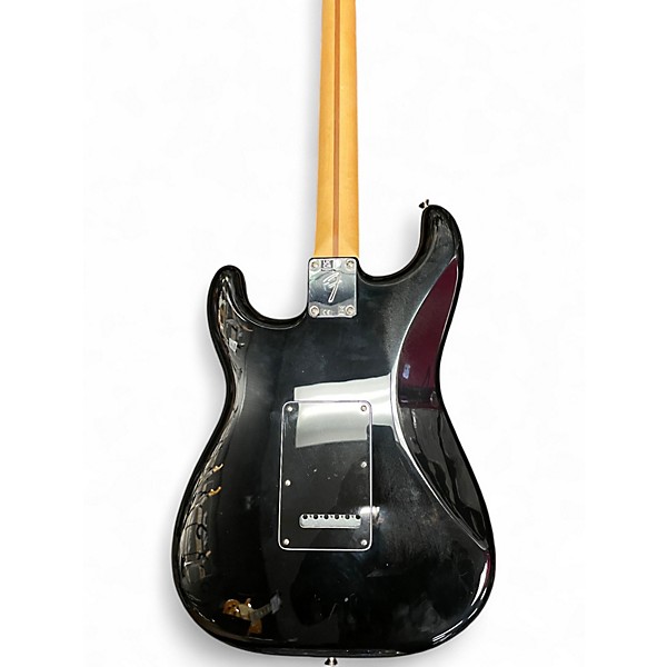 Used Fender SPECIAL EDITION PLAYER STRATOCASTER Black Solid Body Electric Guitar