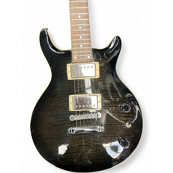 Used Epiphone Del Rey Trans Black Solid Body Electric Guitar