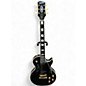 Used Epiphone Les Paul Custom P90 Ebony Solid Body Electric Guitar thumbnail