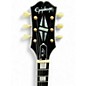 Used Epiphone Les Paul Custom P90 Ebony Solid Body Electric Guitar