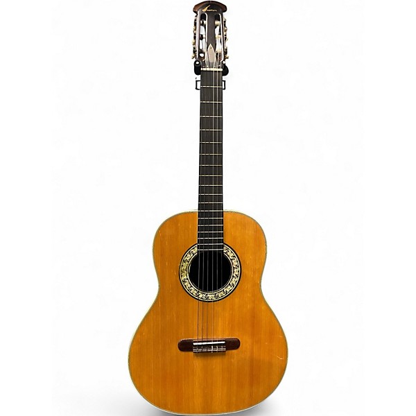 Vintage 1970s Ovation classic Natural Classical Acoustic Guitar