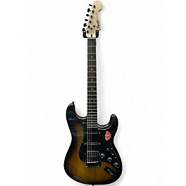 Used Squier Bullet Stratocaster HSS 2 Tone Sunburst Solid Body Electric Guitar