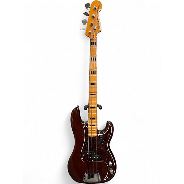 Used Squier Classic Vibe 1970S Precision Bass Walnut Electric Bass Guitar