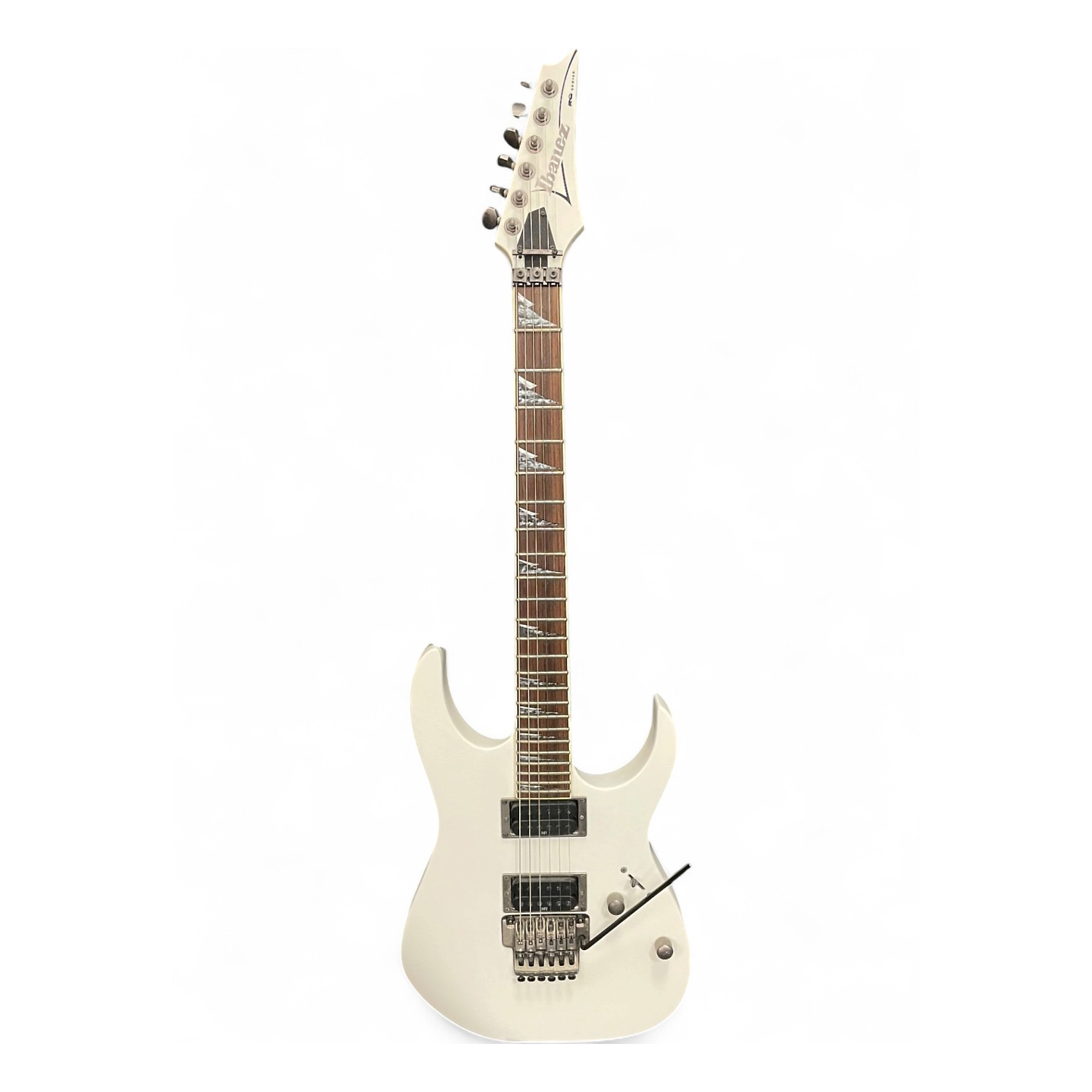 Used Ibanez RGT42DX WHITE Solid Body Electric Guitar WHITE