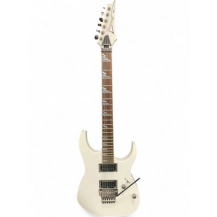 Used Ibanez RGT42DX WHITE Solid Body Electric Guitar WHITE
