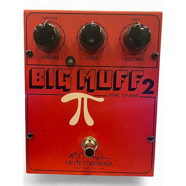 Used Electro-Harmonix BIG MUFF 2 Effect Pedal