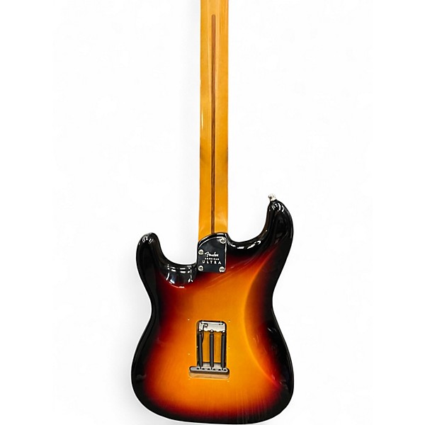 Used Fender U.S. ULTRA STRAT 2 Tone Sunburst Solid Body Electric Guitar