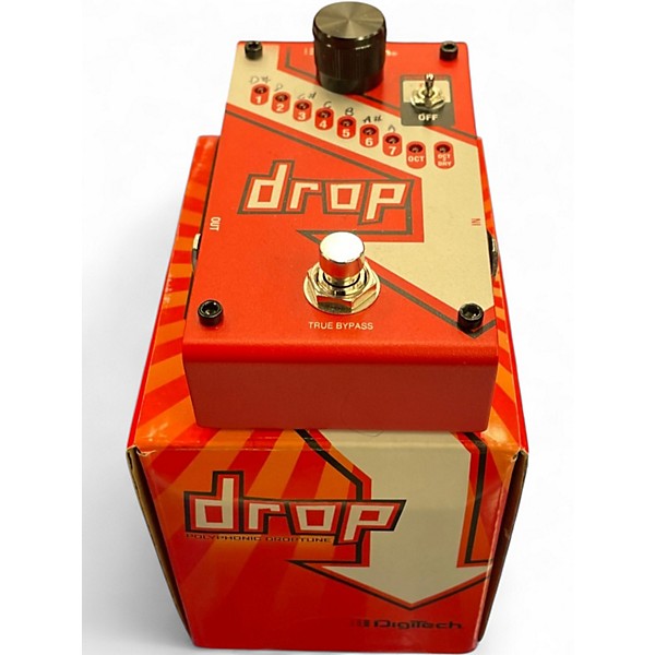 Used DigiTech The Drop Polyphonic Drop Tune Pitch-Shifter Effect Pedal
