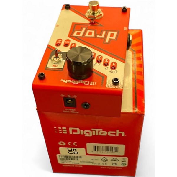 Used DigiTech The Drop Polyphonic Drop Tune Pitch-Shifter Effect Pedal