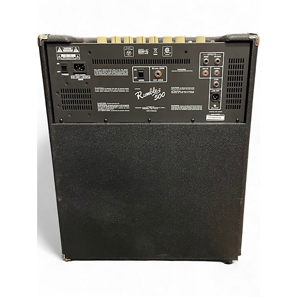 Used Fender Rumble 500 2x10 500w Bass Combo Amp