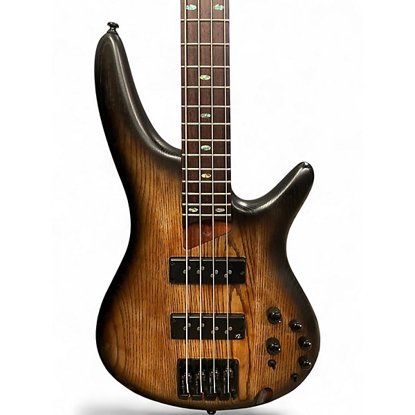 Used Ibanez sr600e stained burst Electric Bass Guitar