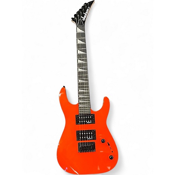 Used Jackson JS1X Minion Orange Solid Body Electric Guitar
