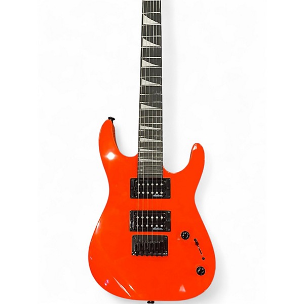 Used Jackson JS1X Minion Orange Solid Body Electric Guitar