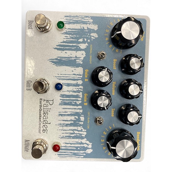 Used EarthQuaker Devices Palisades Mega Ultimate Overdrive Effect Pedal