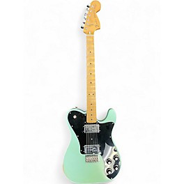 Used Fender Vintera 70s Telecaster Deluxe Daphne Blue Solid Body Electric Guitar