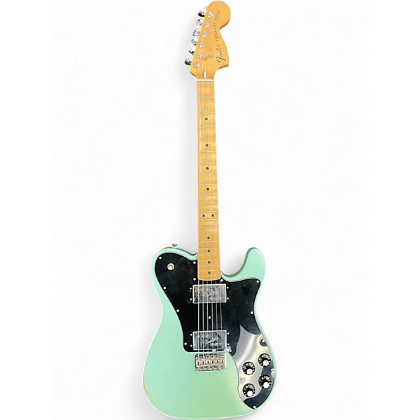 Used Fender Vintera 70s Telecaster Deluxe Daphne Blue Solid Body Electric Guitar