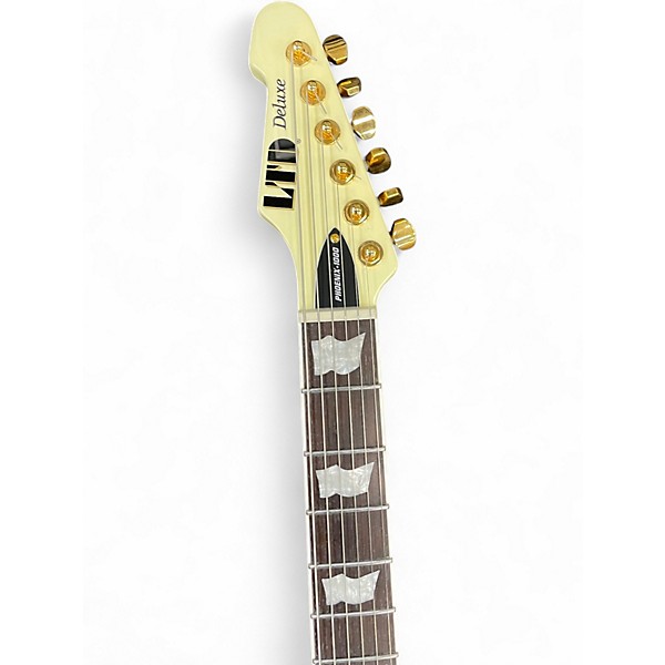 Used ESP LTD Phoenix 1000 Olympic White Solid Body Electric Guitar