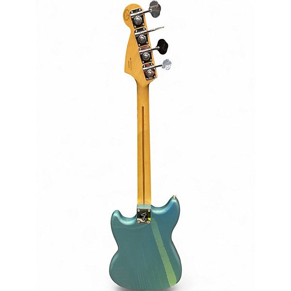 Used Fender Mustang Bass PLAYER II TIDE POOL Electric Bass Guitar