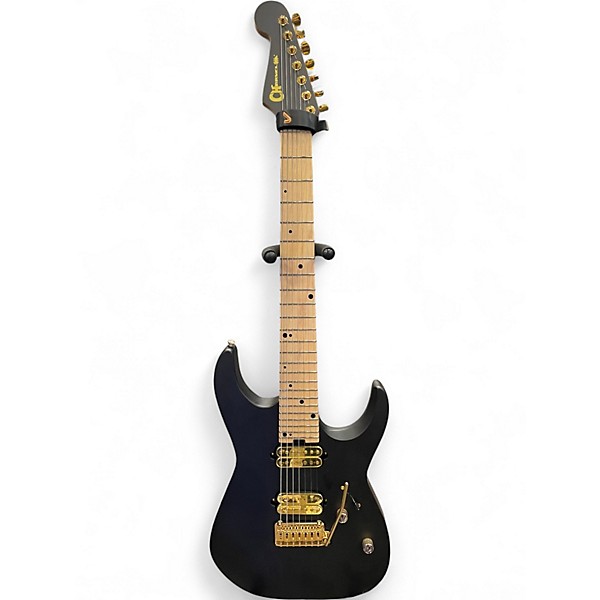 Used Charvel Vivaldi Signature DK24-7 NOVA Satin Black Solid Body Electric Guitar