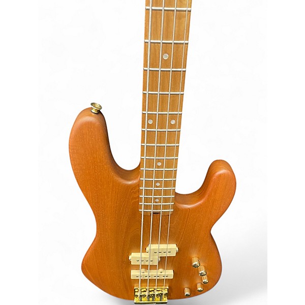 Used Charvel PM Bass SD PJ IV MAH Natural Mahogany Electric Bass Guitar