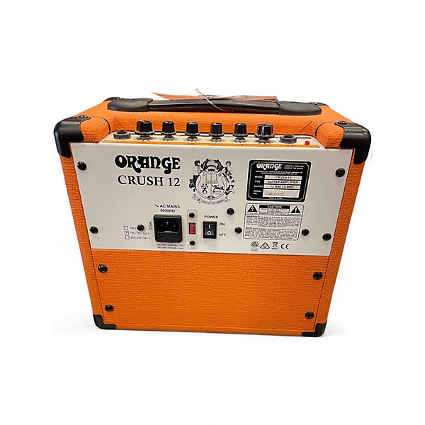 Used Orange Amplifiers Crush 12 Guitar Combo Amp