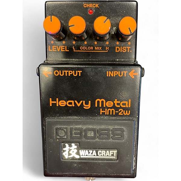 Used BOSS HM2W Effect Pedal