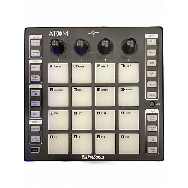 Used PreSonus ATOM DJ Controller