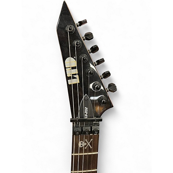 Used ESP LTD KH202 Kirk Hammett Signature Black Solid Body Electric Guitar
