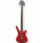 Used Warwick Corvette 4 String Red Electric Bass Guitar thumbnail