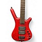 Used Warwick Corvette 4 String Red Electric Bass Guitar