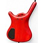 Used Warwick Corvette 4 String Red Electric Bass Guitar