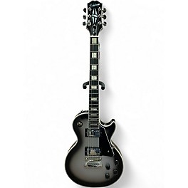 Used Epiphone Les Paul Custom Silverburst Solid Body Electric Guitar
