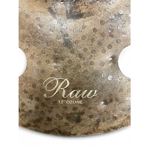 Used Aisen 12in RAW 12" OZONE Cymbal