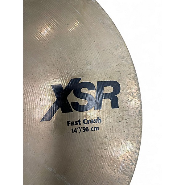 Used SABIAN 14in XSR Cymbal