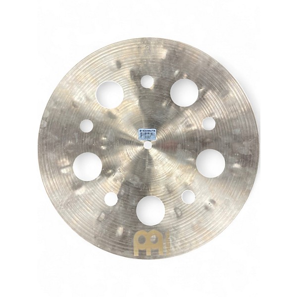 Used MEINL 14in BYZANCE DUAL MULTI TRASH Cymbal