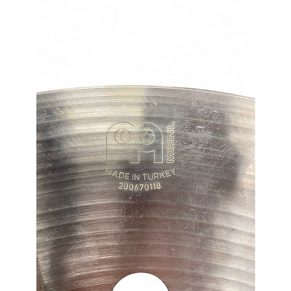 Used MEINL 14in BYZANCE DUAL MULTI TRASH Cymbal