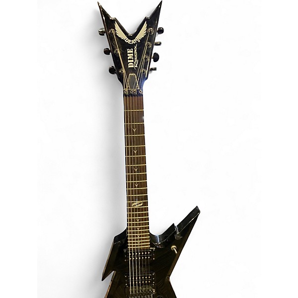 Used Dean Razorback 7 Dimebag 7-String Black Solid Body Electric Guitar